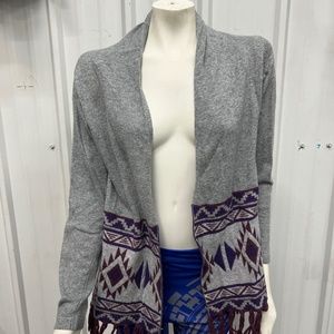 Charming Charlie Gray Cardigan